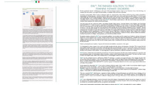 EVA™, the painless solution to treat feminine intimate disorders