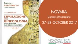 Eva in Novara for the Gynecology Evolution congress