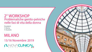 2^ Workshop: Problematiche genito – pelviche nelle fasi di vita della donna.