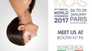 NOVACLINICAL al congresso IMCAS a Parigi