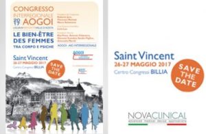 NOVACLINICAL A SAINT VINCENT (Aosta), per il CONGRESSO INTERREGIONALE AOGOI