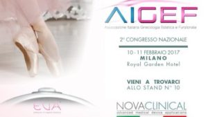 NOVACLINICAL AL 2º CONGRESSO NAZIONALE AIGEF