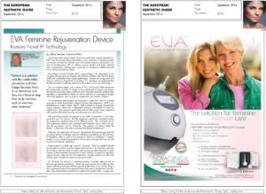 L’efficacia di EVA™ su European Aesthetic Guide