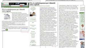 EVA™, LA RADIOFREQUENZA PER I DISTURBI... leggi l'intervista al Dr. Vicariotto